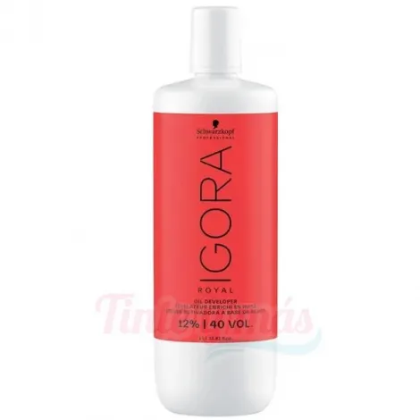Schwarzkopf Igora Royal Loción Activadora Oxigenada 12% 40 VOL 1000ml.