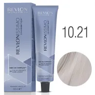 Tinte Revlonissimo Colorsmetique 10.21 Rubio Clarissimo Irisado Ceniza 60ml. Revlon